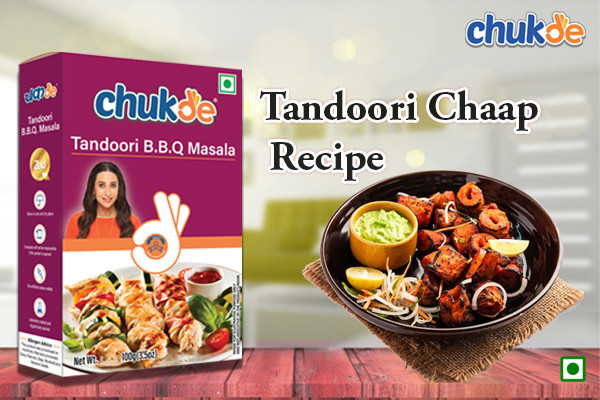 Tandoori Soya Chaap Recipe