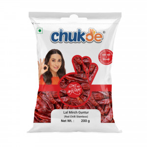 red mirch stemless 200gm