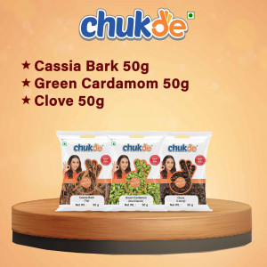 Cassia Brk Green elaichi clove 50g