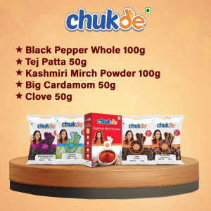 BLACK pepper whole ,ej patta kashmiri mirch clove