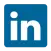 linkedin social icon